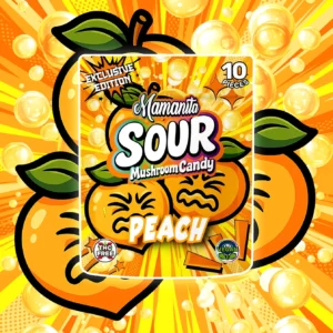 Mamanita Sour Peach gummies