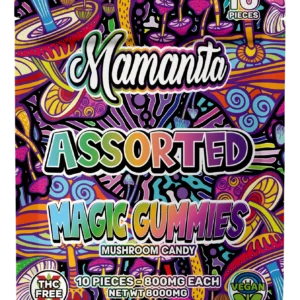 mamanita mushroom magic gummies