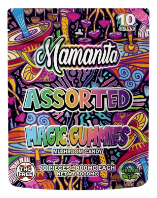 mamanita mushroom magic gummies