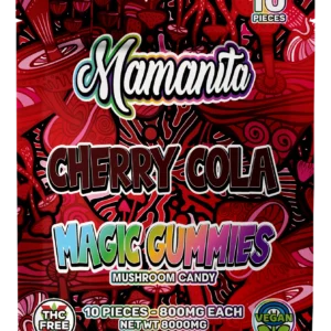 MAMANITA CHERRY COLA MAGIC GUMMIES MUSHROOM CANDY 8000MG