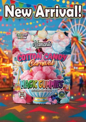 mamanita mushroom candy gummies
